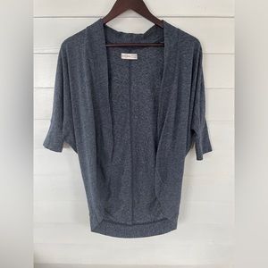 COPY - Navy Abercrombie Kids Open Cardigan
